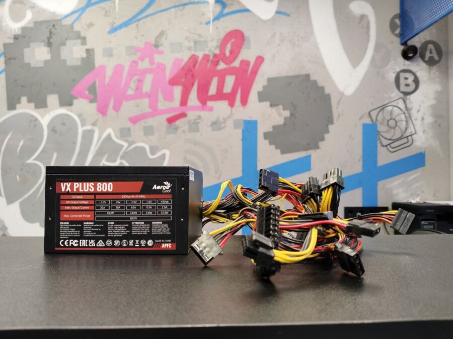 Блок питания 800w AeroCool VX Plus
