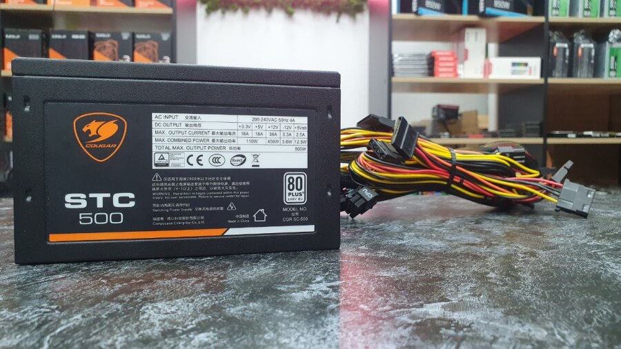 Блок питания 500W Cougar STC500 80+
