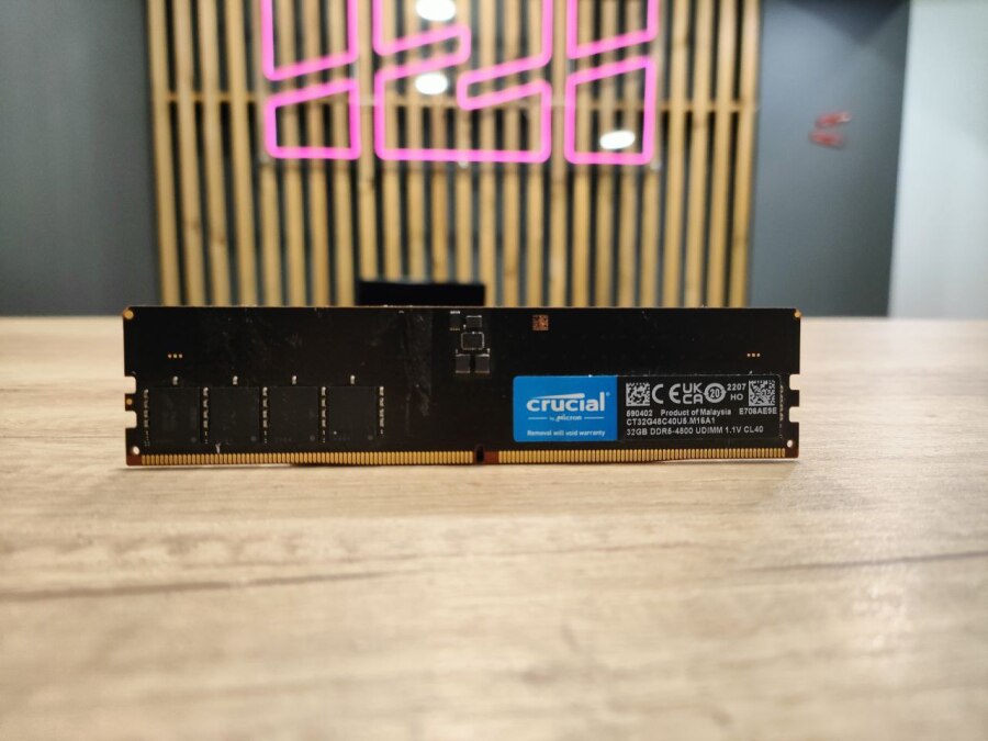 Оперативная память ddr5 crucial 32gb
